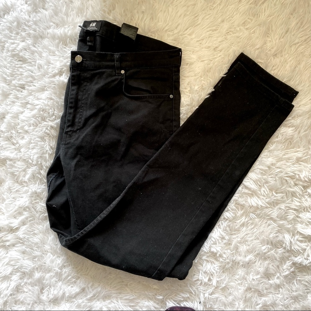 H&M Black Super Skinny Jeans